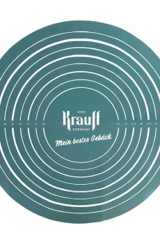 Коврик кондитерский силиконовый Krauff Smart Сhef, диаметр 34 см (29-305-076)