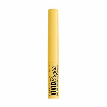 Матовый жидкий лайнер для контуров век NYX Professional Makeup Vivid Brights Liquid Liner 03 Had Me At Yellow, 2 мл Матовый жидкий лайнер для контуров век NYX Professional Makeup Vivid Brights Liquid Liner 03 Had Me At Yellow, 2 мл