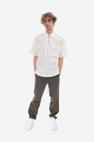 Рубашка Norse Projects мужская цвет белый relaxed N40.0610.0001-0001 Рубашка Norse Projects мужская цвет белый relaxed N40.0610.0001-0001