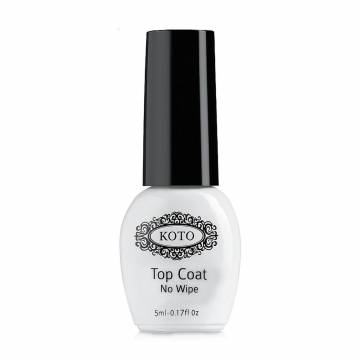 Топ для гель-лака KOTO Black Snow No Wipe Matte Top Coat, 5 мл Топ для гель-лака KOTO Black Snow No Wipe Matte Top Coat, 5 мл