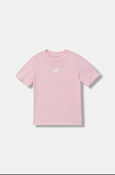 Детская хлопковая футболка adidas