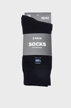 Мужские темно-синие носки Burger (2 пары) Синий 39-42 G-Star RAW D24885,D868