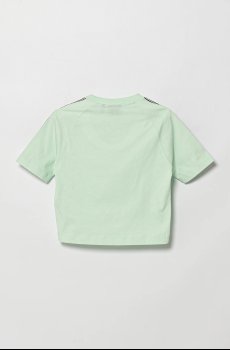 Детская хлопковая футболка EA7 Emporio Armani