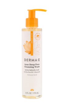Уценка! Средство для умывания и очищения пор Derma E Acne Deep Pore Cleansing Wash, 175 мл