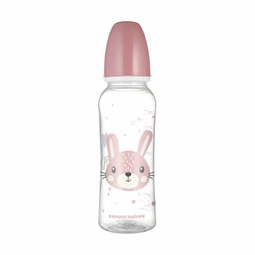 Бутылочка для кормления Canpol Babies Cute Animals с рисунком, от 1 года, розовая, 250 мл (11/841_pin) Бутылочка для кормления Canpol Babies Cute Animals с рисунком, от 1 года, розовая, 250 мл (11/841_pin)
