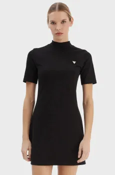 Женское черное платье Черный XS Guess V6RK04.J1314;JBLK