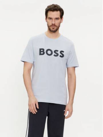 Boss Футболка 50512866 Голубий Regular Fit Boss Футболка 50512866 Голубий Regular Fit
