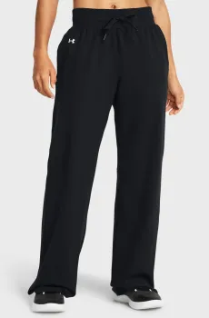Женские черные спортивные брюки Motion Open Hem Pant Черный M Under Armour 1383721-001