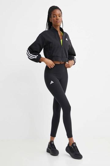 Кофта adidas женская цвет чёрный узор IP1566 Кофта adidas женская цвет чёрный узор IP1566