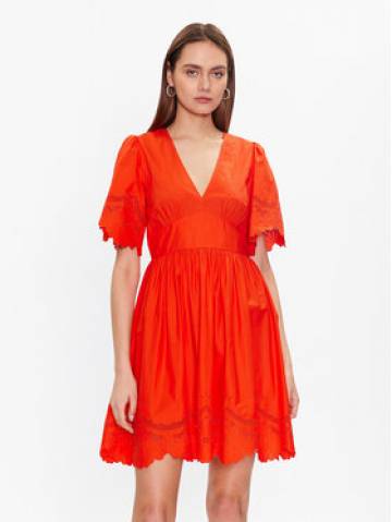 TWINSET Літня сукня 231TT2301 Оранжевий Regular Fit TWINSET Літня сукня 231TT2301 Оранжевий Regular Fit