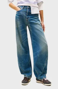 Женские синие джинсы ELLA MID Синий 29-32 Tommy Jeans DW0DW22017