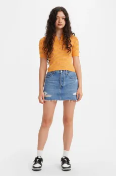 Женская синяя джинсовая юбка Синий 29 Levi’s® A4694;0002
