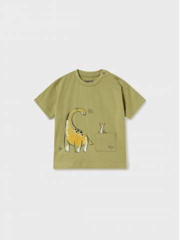 Mayoral Футболка 1027 Зелений Regular Fit Mayoral Футболка 1027 Зелений Regular Fit