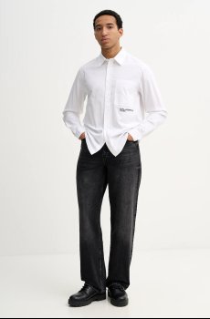 Хлопковая рубашка Karl Lagerfeld Jeans