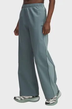 Женские бирюзовые спортивные брюки UA Rival Swoven Pant Бирюзовый L Under Armour 6003716-587
