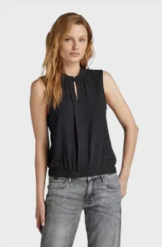 Женский черный топ Черный M G-Star RAW D24453,D523