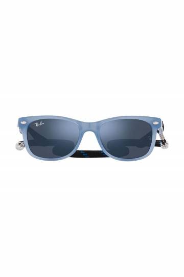 Детские солнцезащитные очки Ray-Ban Junior New Wayfarer цвет синий 0RJ9052S Детские солнцезащитные очки Ray-Ban Junior New Wayfarer цвет синий 0RJ9052S