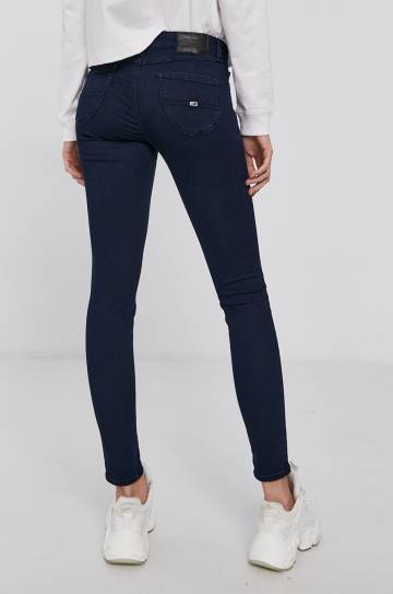 Джинсы Tommy Jeans женские цвет высокая посадка Джинсы Tommy Jeans женские цвет высокая посадка
