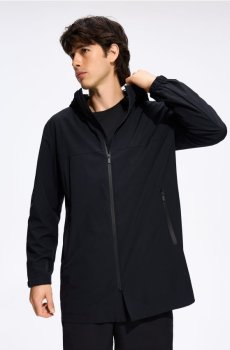 Reserved - Куртка-парка з каптуром - чорний - XL950-99X