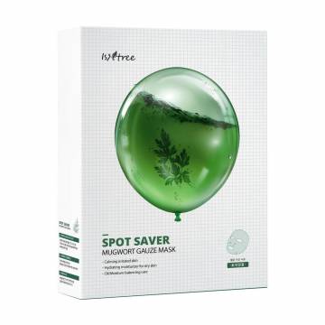 Успокаивающая сетчатая маска для лица IsNtree Spot Saver Mugwort Gauze Mask на основе полыни, 10*23 г Успокаивающая сетчатая маска для лица IsNtree Spot Saver Mugwort Gauze Mask на основе полыни, 10*23 г