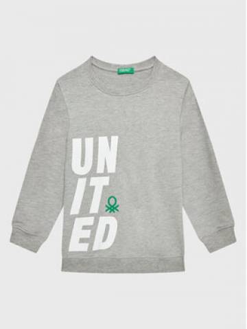 United Colors Of Benetton Світшот 3JLXC107Q Сірий Regular Fit United Colors Of Benetton Світшот 3JLXC107Q Сірий Regular Fit