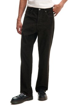 Cropp - Вельветові штани - темно коричневий