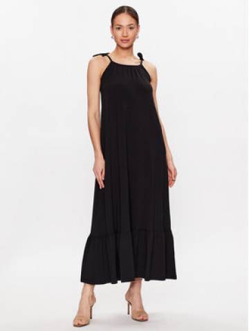b.young Літня сукня 20813287 Чорний Regular Fit b.young Літня сукня 20813287 Чорний Regular Fit