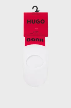 Мужские белые носки (3 пары) Белый 43-46 HUGO 50496082;100
