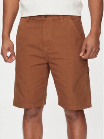Lee Шорти з тканини Carpenter 112349191 Коричневий Relaxed Fit Lee Шорти з тканини Carpenter 112349191 Коричневий Relaxed Fit