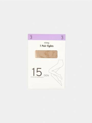 Колготки - бежевий