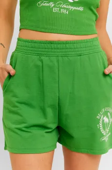 Женские зеленые шорты Зеленый 34 Tally Weijl SSHCOPATTI10