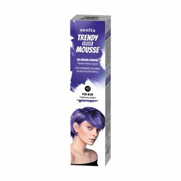 Уценка! Оттеночный мусс для волос Venita Trendy Color Mousse 43 Фиолетовая лазурь, 75 мл Уценка! Оттеночный мусс для волос Venita Trendy Color Mousse 43 Фиолетовая лазурь, 75 мл