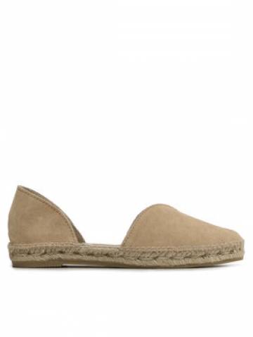 Manebi Еспадрильї Suede Open-Side Flats K 1.1 O0 Бежевий Manebi Еспадрильї Suede Open-Side Flats K 1.1 O0 Бежевий