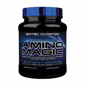 Аминокислоты Scitec Nutrition Amino Magic Яблоко, в порошке, 500 г Аминокислоты Scitec Nutrition Amino Magic Яблоко, в порошке, 500 г