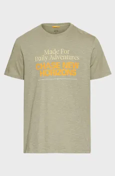 Мужская оливковая футболка Оливковый 3XL Camel Active 409700-5T06-31