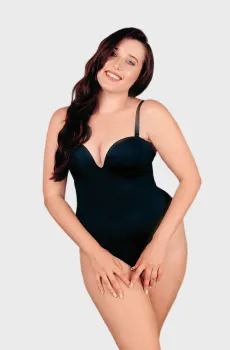 Женское черное боди Черный 85C brabrabra SLZ24215004