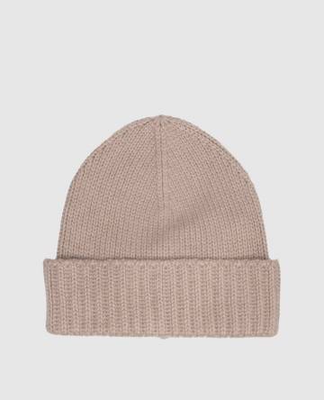 Бежевая шапка BERET из кашемира