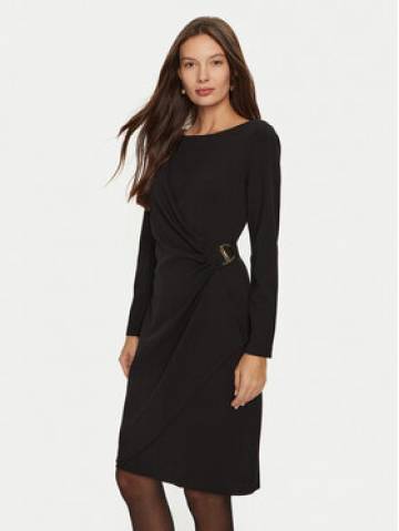 DKNY Коктейльна сукня DD4H1242 Чорний Slim Fit DKNY Коктейльна сукня DD4H1242 Чорний Slim Fit