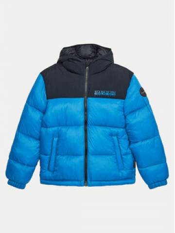 Napapijri Пуховик A-Hornelen NP0A4HJS S Голубий Regular Fit Napapijri Пуховик A-Hornelen NP0A4HJS S Голубий Regular Fit