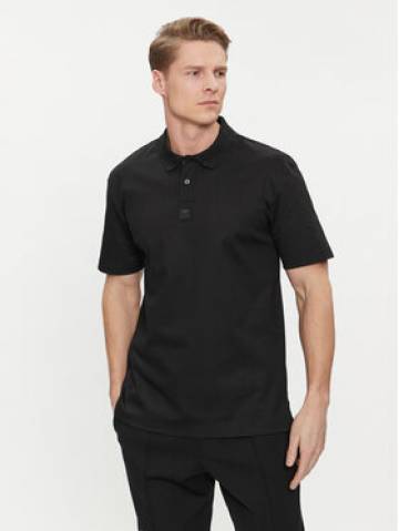 Hugo Поло Deabono 50515269 Чорний Regular Fit Hugo Поло Deabono 50515269 Чорний Regular Fit