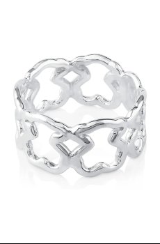 Серебряное кольцо Tous 18