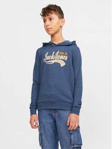 Jack&Jones Junior Світшот Logo 12257309 Голубий Standard Fit Jack&Jones Junior Світшот Logo 12257309 Голубий Standard Fit