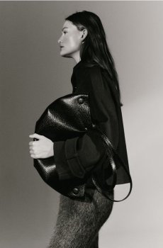 Reserved - Сумка для шопінгу - чорний - 741CP-99X