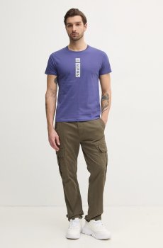 Хлопковая футболка Alpha Industries