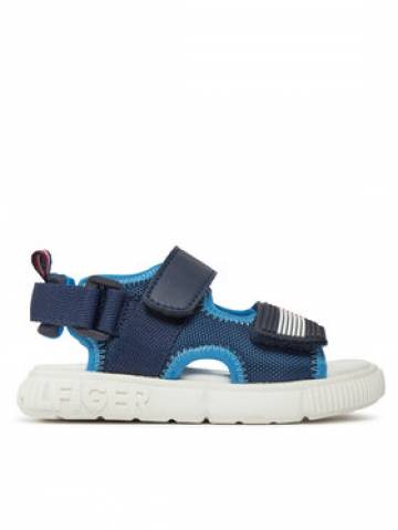 Tommy Hilfiger Босоніжки Velcro T1B2-33420-1591 S Cиній Tommy Hilfiger Босоніжки Velcro T1B2-33420-1591 S Cиній