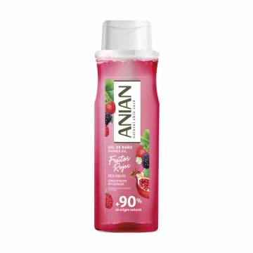 Гель для душа Anian Shower Gel Red Fruits, 750 мл Гель для душа Anian Shower Gel Red Fruits, 750 мл
