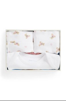 Детское боди из хлопка Polo Ralph Lauren