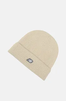 Бежевая шапка Watchman Beanie V3.0 Бежевый ONESIZE New Balance LAH53008PEF
