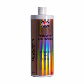 Шампунь Ronney HoLo Shine Star Macadamia Shampoo для сухих и ослабленных волос, с маслом макадамии, 1 л Шампунь Ronney HoLo Shine Star Macadamia Shampoo для сухих и ослабленных волос, с маслом макадамии, 1 л