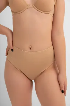 Женские бежевые трусики Бежевый XS brabrabra SLZ23602101